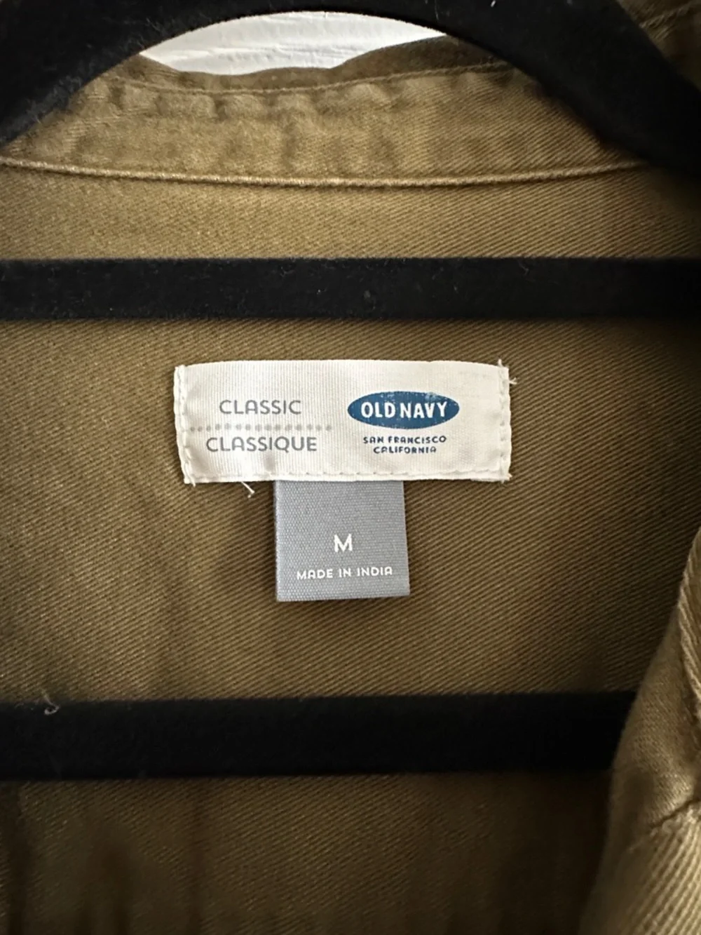 Old Navy Classic Shirt Jacket in Olive - Picture 5 of 8